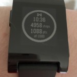 I find Pebble's built-in pedometer way more accurate than my ill-fated FitBit experience