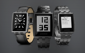 The Pebble Steel brings slightly better design for twice the price and no additional functionality