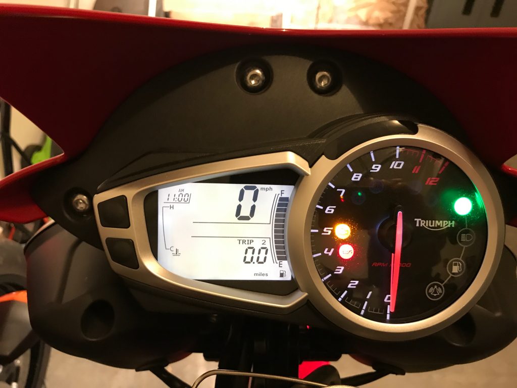 TuneECU - Reset service indicator light on Triumph motorcycles